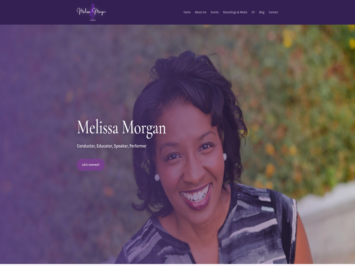 Classic Mel, Personal Brand Website design